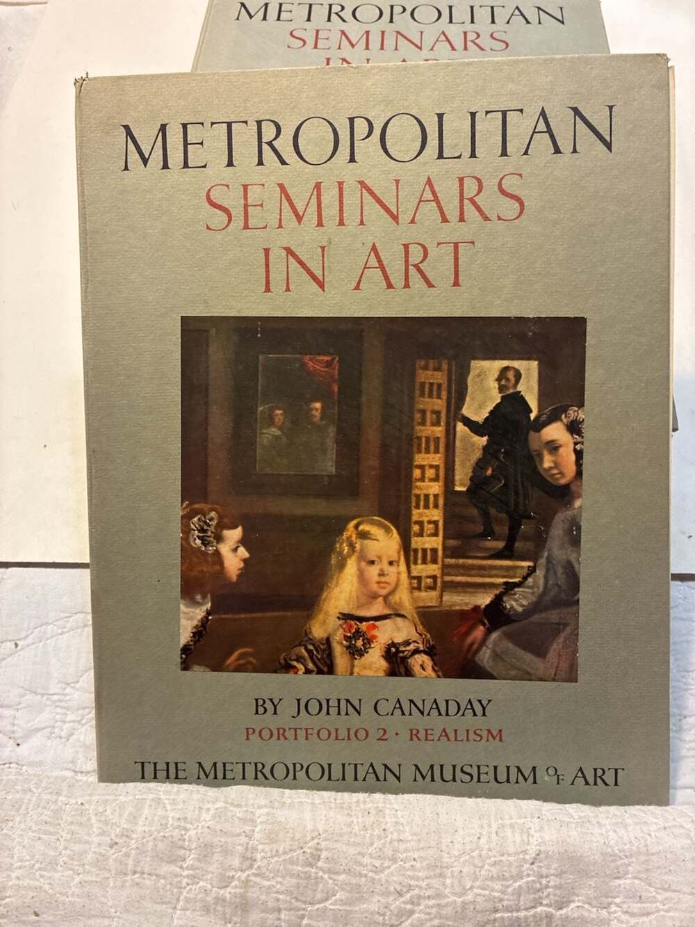 Set of 10 VTG Metropolitan Seminars in Art Portfolios by John Canaday